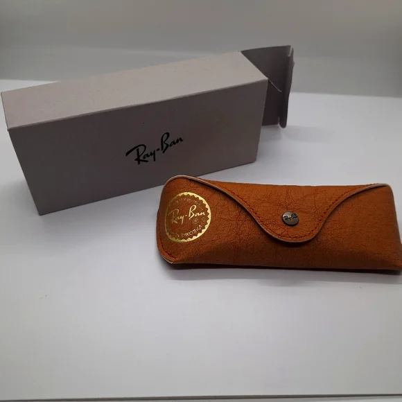 Green Lens Gunmetal Frame Ray Ban Sunglasses - Picture 4 of 6